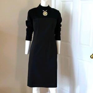 ZAPA black pencil cocktail dress